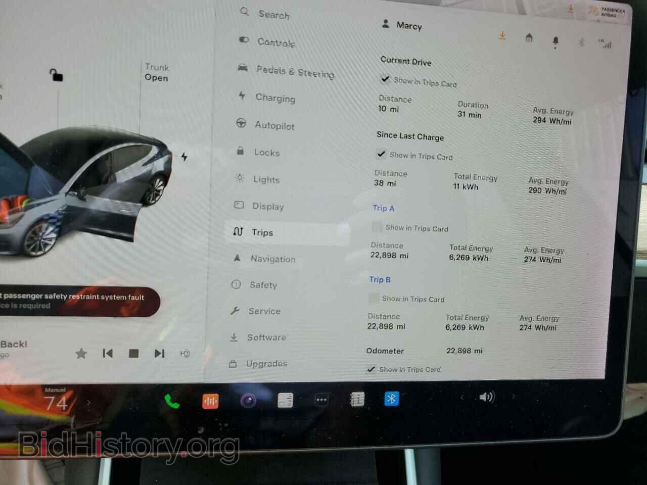 2020 TESLA MODEL 3 - VIN: 5YJ3E1EB0LF795376 - Photo 9