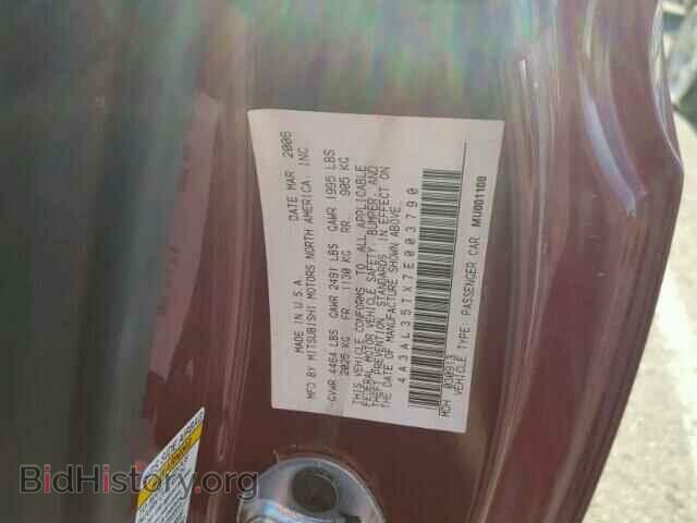 2007 MITSUBISHI ECLIPSE - VIN: 4A3AL35TX7E003790 - Photo 10