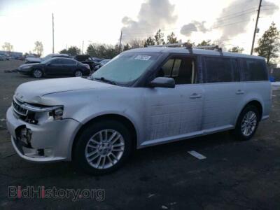 2013 Ford FLEX Flex SEL, silver — VIN 2FMHK6C84DBD26790, Copart