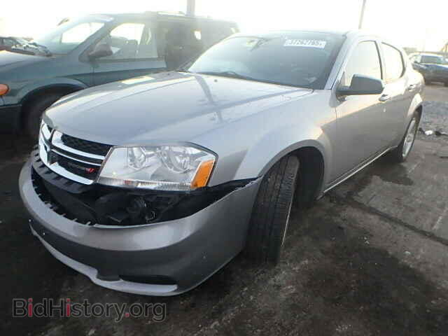 2013 DODGE AVENGER - VIN: 1C3CDZAB8DN708306 - Фото 2