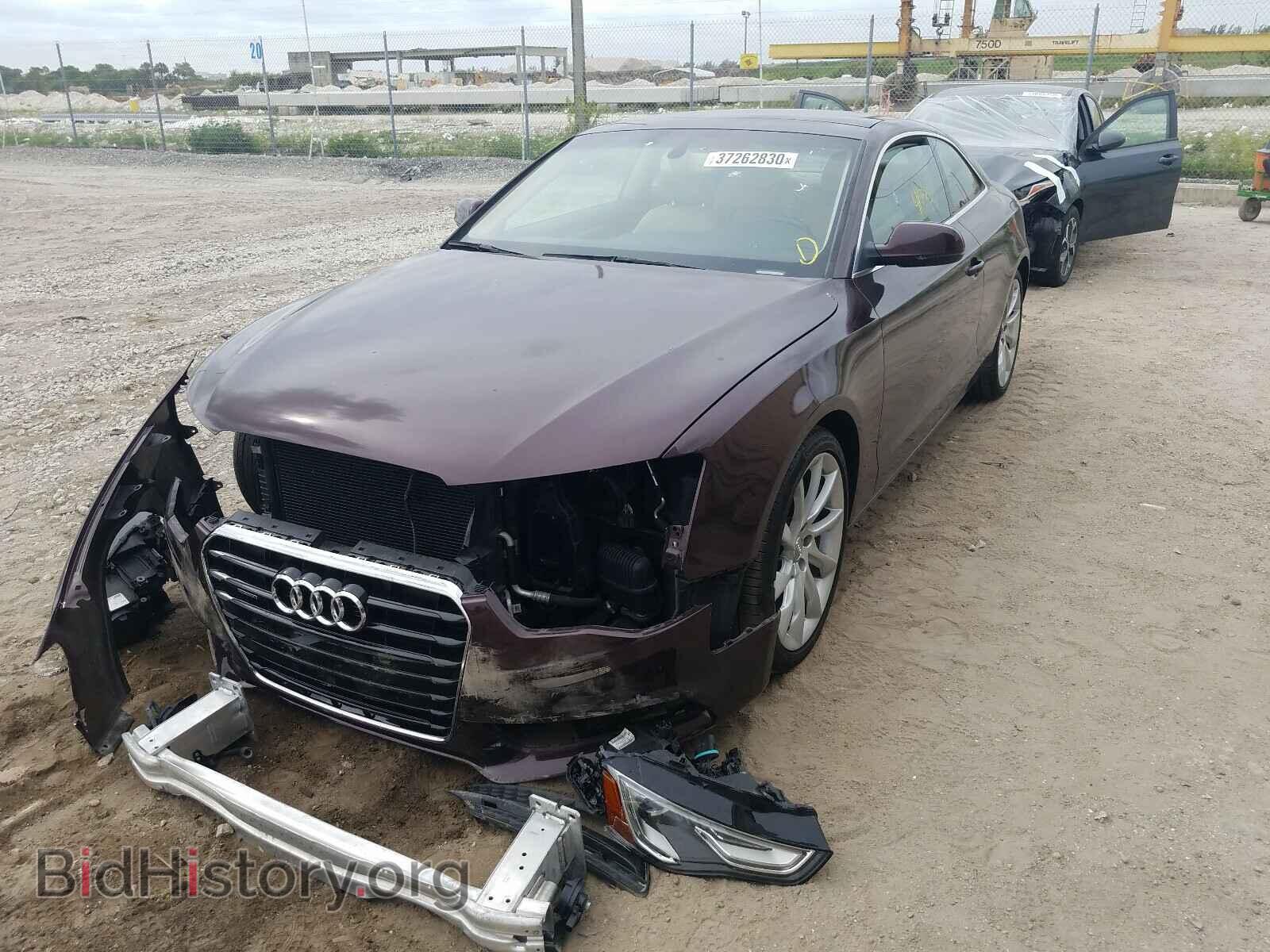 2014 AUDI A5 - VIN: WAULFAFR0EA044313 - Photo 2