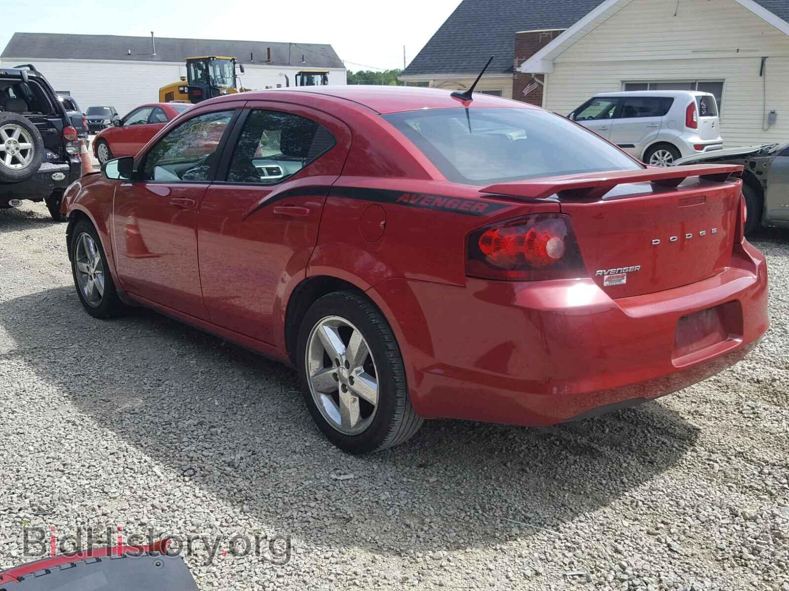 2014 DODGE AVENGER - VIN: 1C3CDZAB2EN203685 - Фото 3
