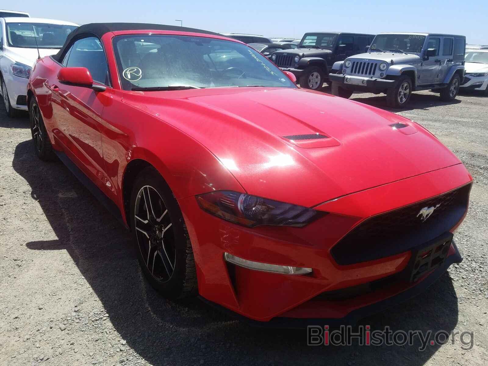 Photo 1FATP8UH9K5115621 - FORD MUSTANG 2019