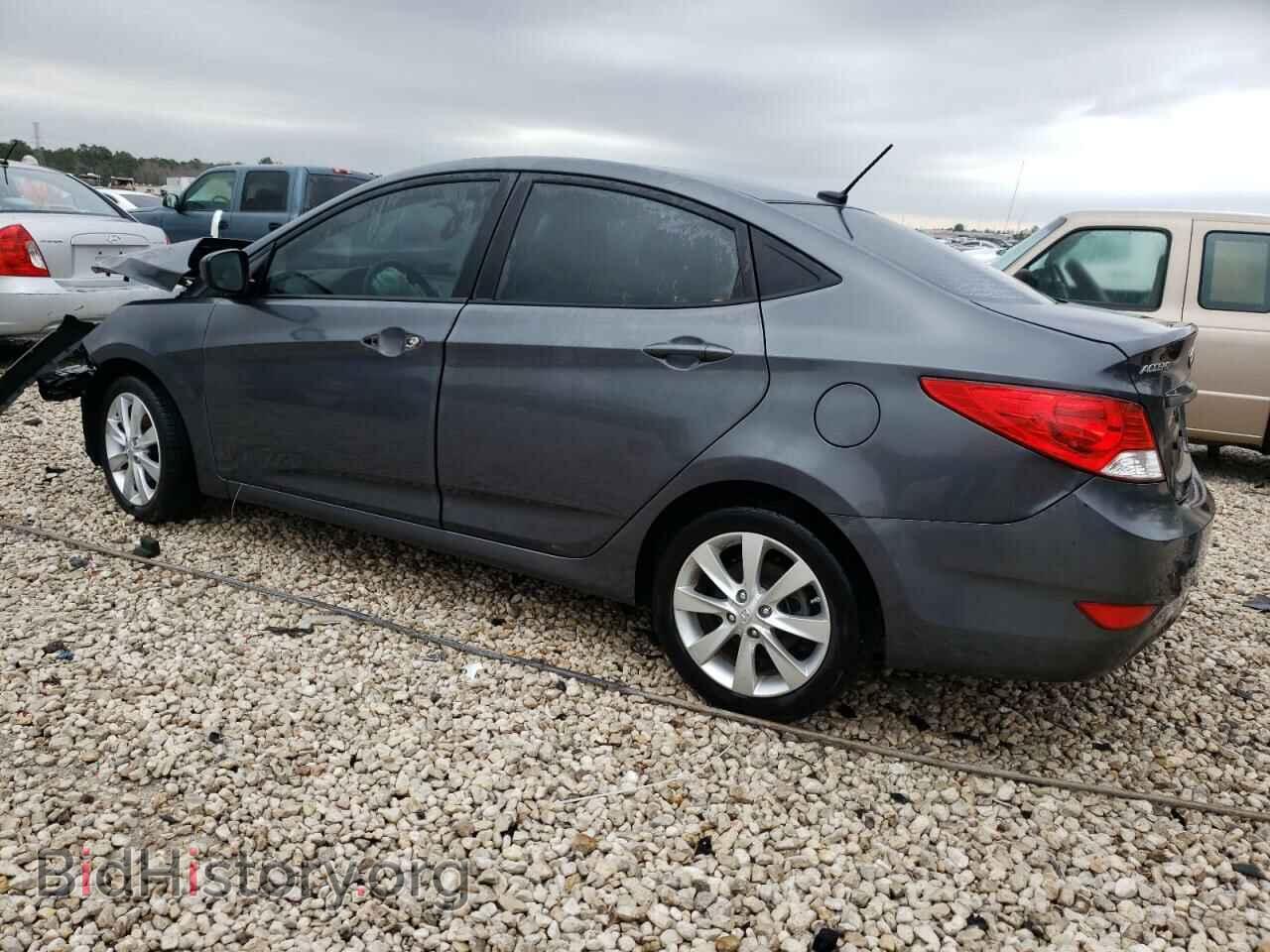 2013 HYUNDAI ACCENT - VIN: KMHCU4AE0DU376470 - Фото 2