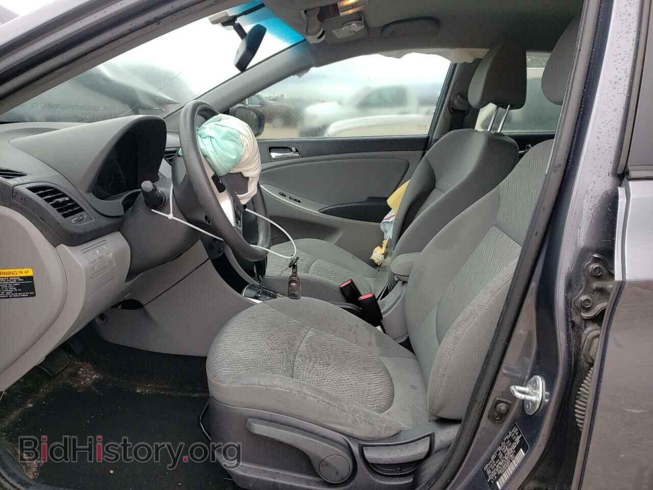 2013 HYUNDAI ACCENT - VIN: KMHCU4AE0DU376470 - Фото 7