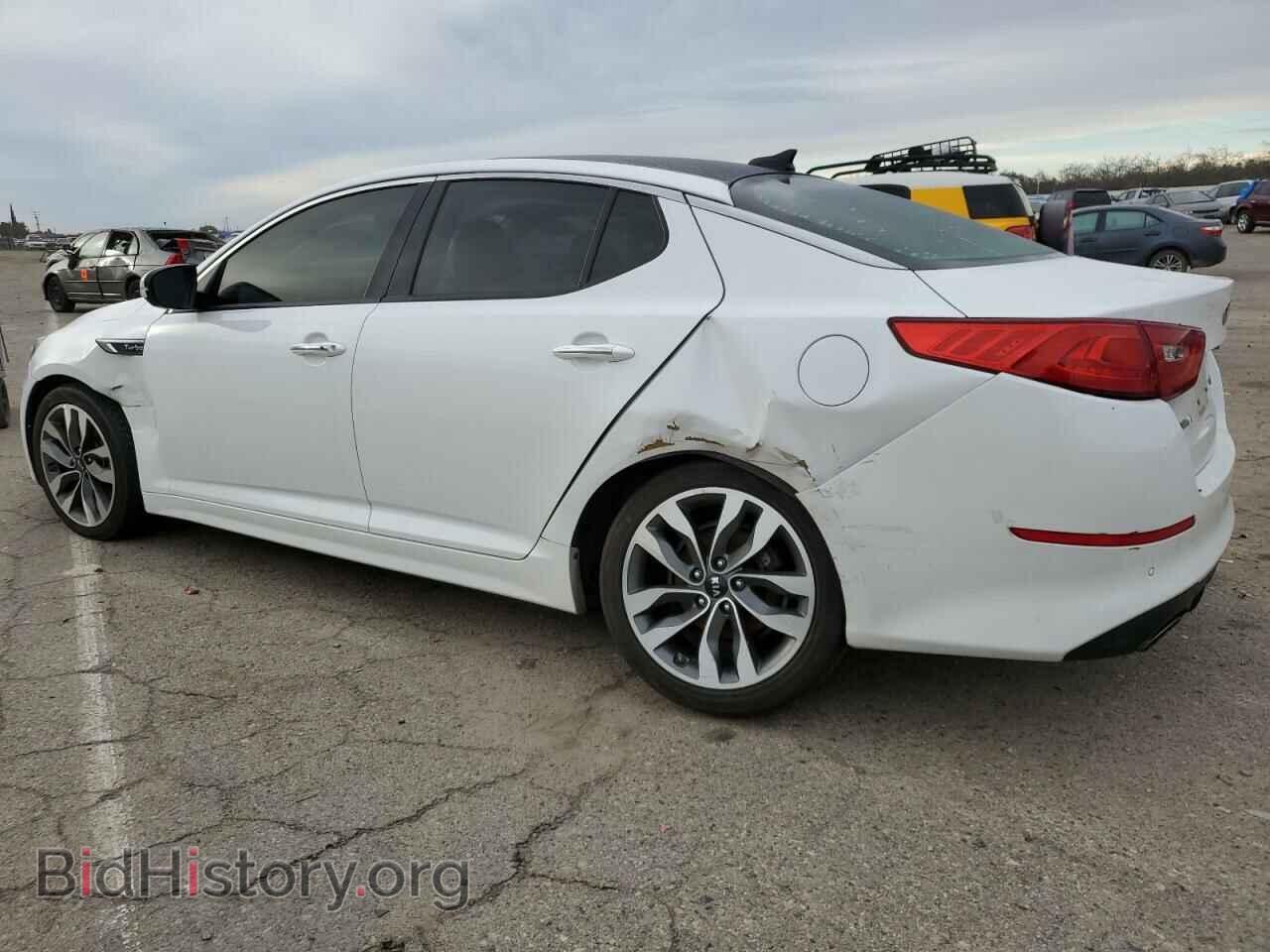 2015 KIA OPTIMA - VIN: 5XXGR4A68FG455779 - Фото 2