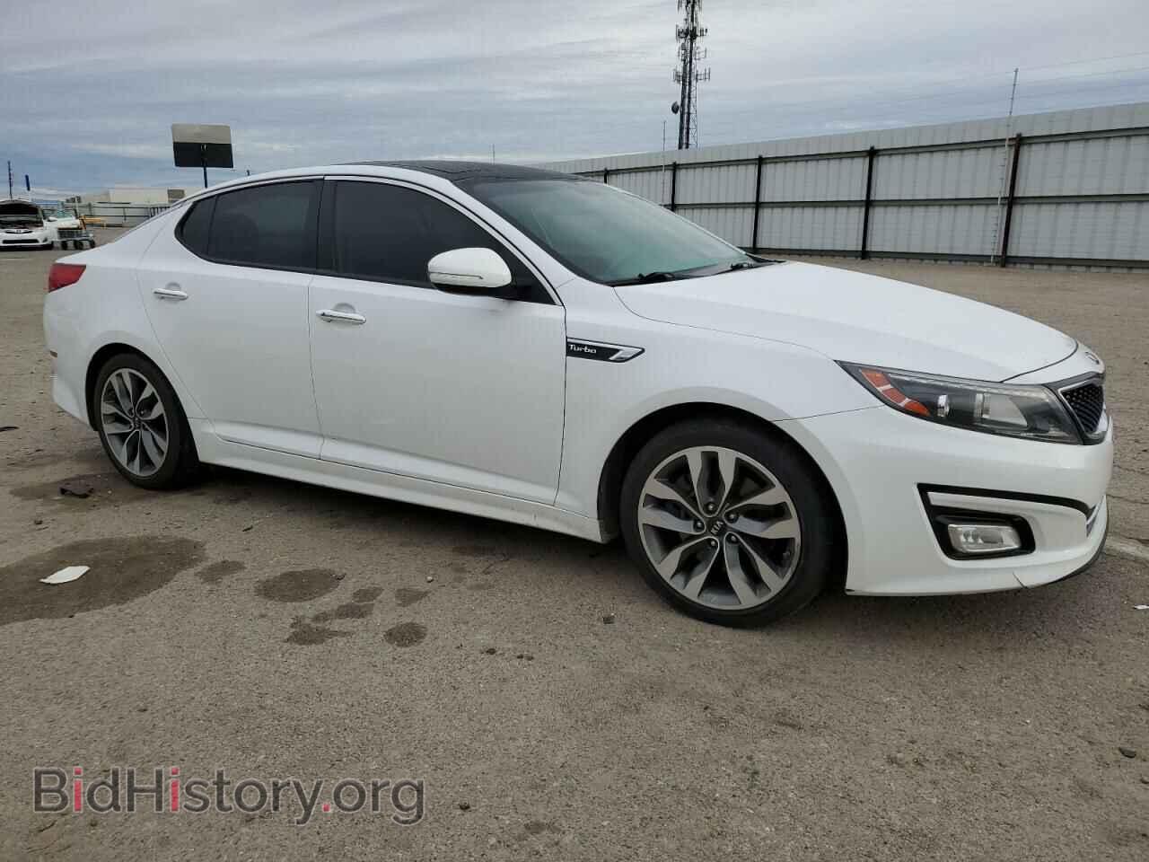 2015 KIA OPTIMA - VIN: 5XXGR4A68FG455779 - Фото 4
