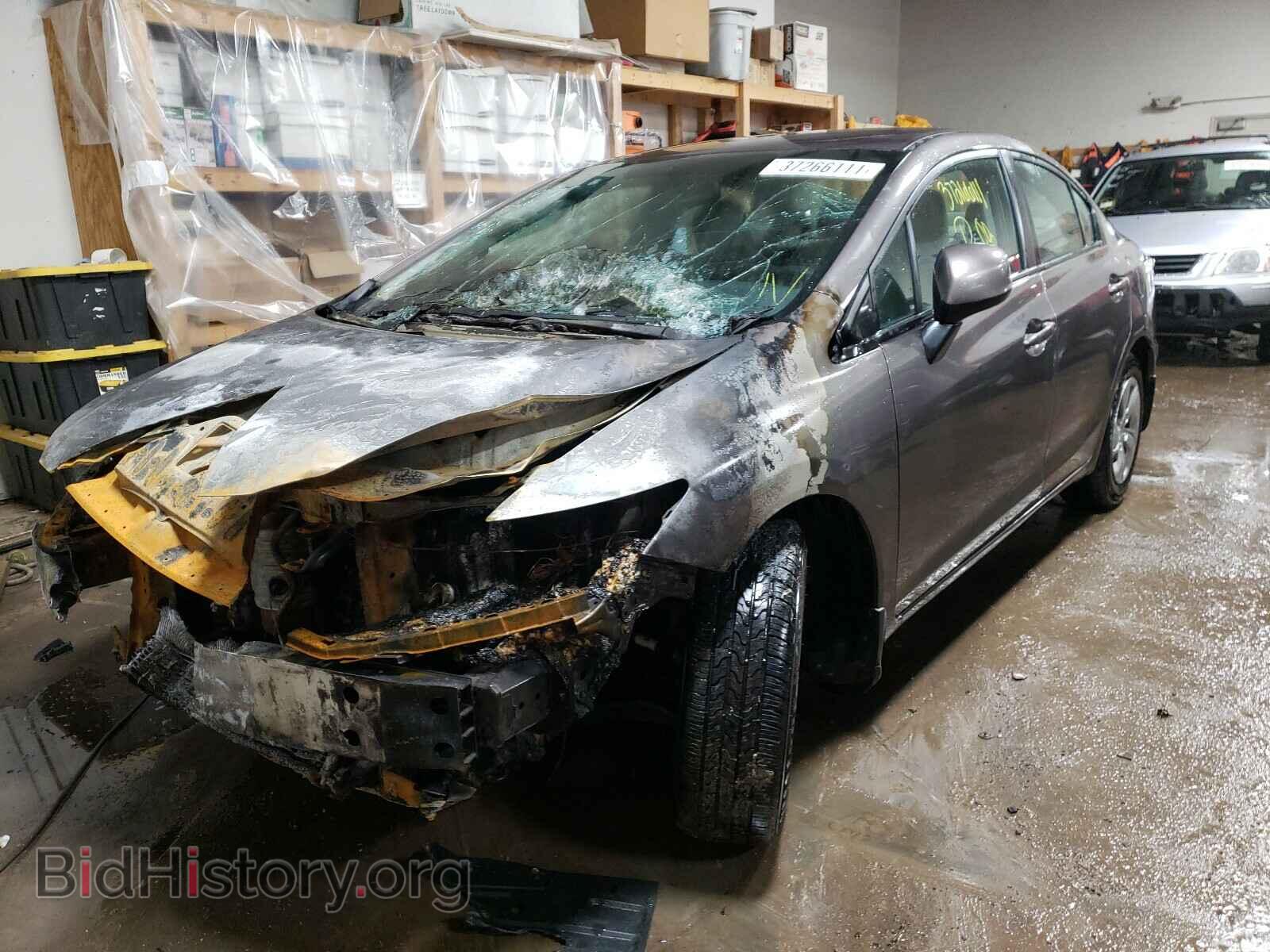 2013 HONDA CIVIC - VIN: 19XFB2F54DE099017 - Фото 2