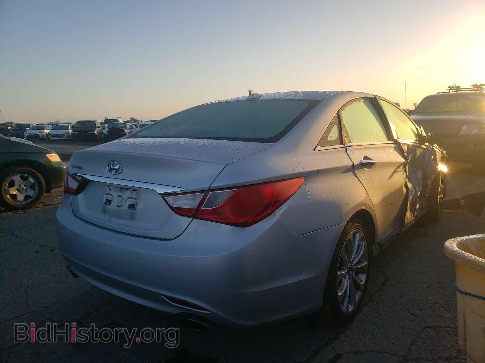2013 HYUNDAI SONATA - VIN: 5NPEC4AC6DH782911 - Фото 4