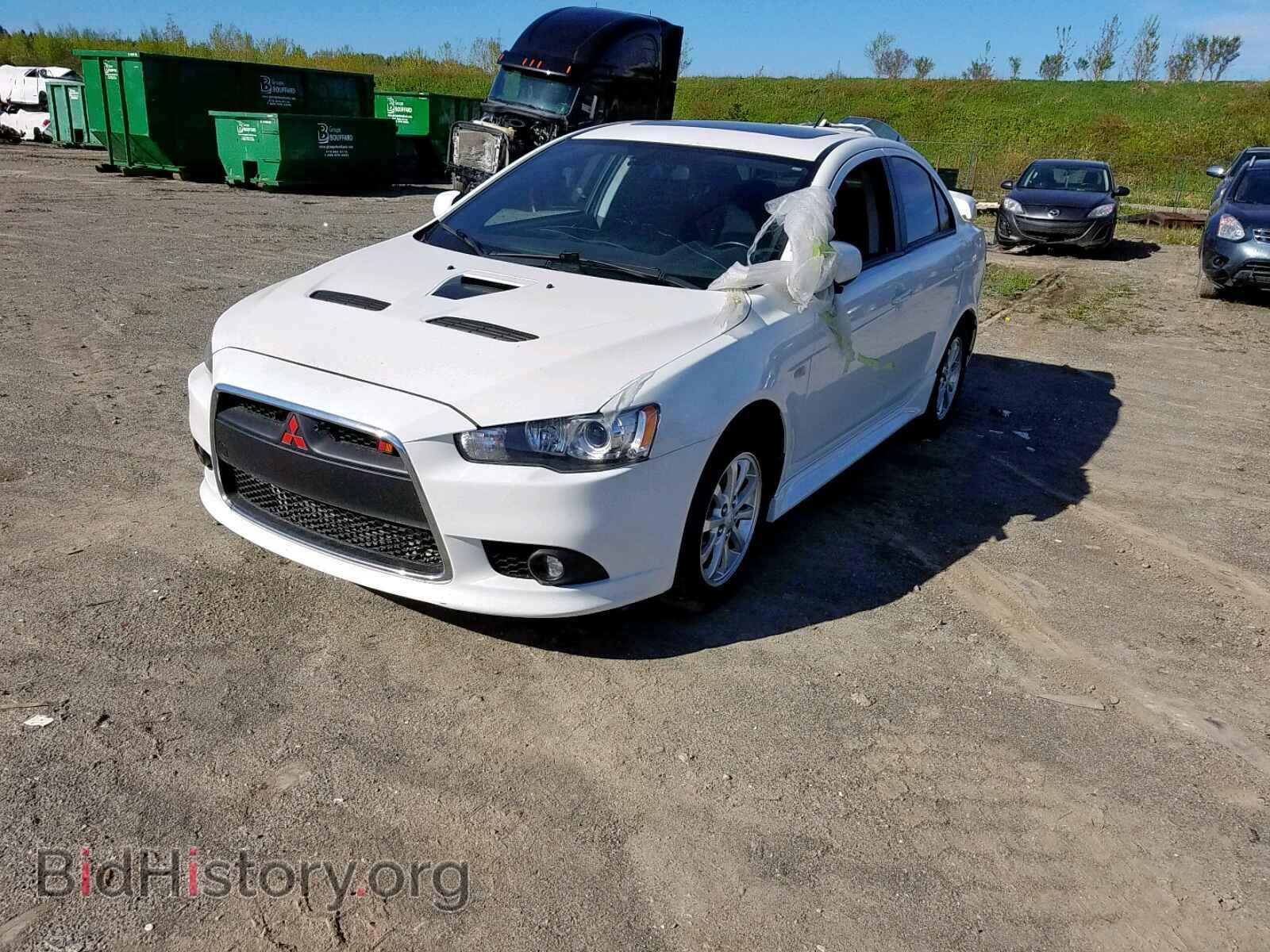 2013 MITSUBISHI LANCER - VIN: JA32V6FV0DU608596 - Фото 2