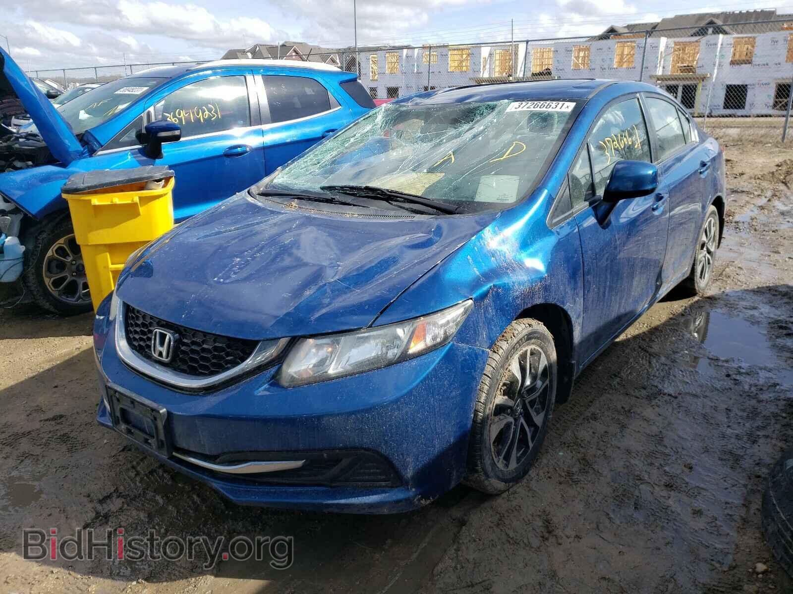 2013 HONDA CIVIC - VIN: 19XFB2F85DE015667 - Фото 2
