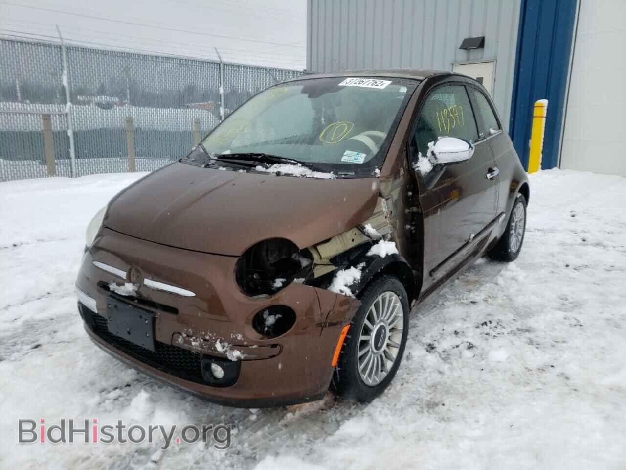 2012 FIAT 500 - VIN: 3C3CFFER6CT121052 - Фото 2