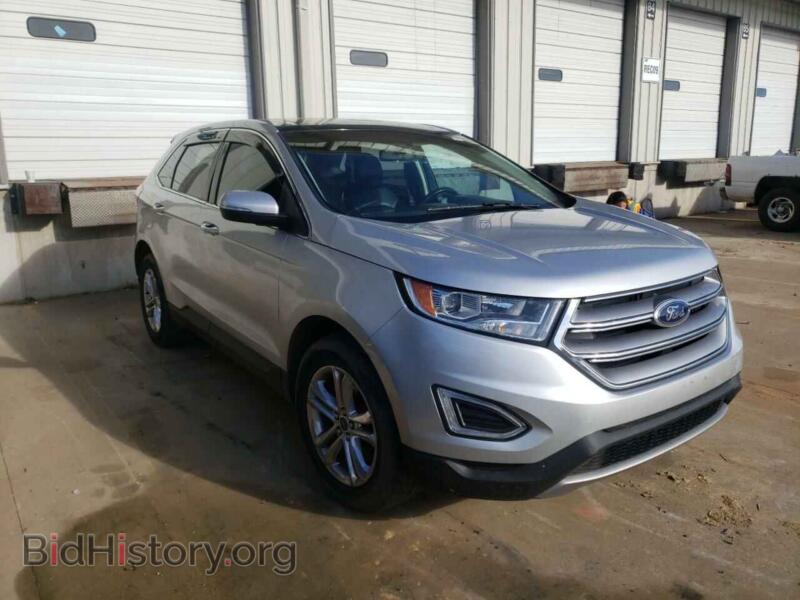 2016 Ford EDGE Edge SEL (VIN 2FMPK4J93GBB50055) — фото 1 из 10, Copart, повреждение: бок