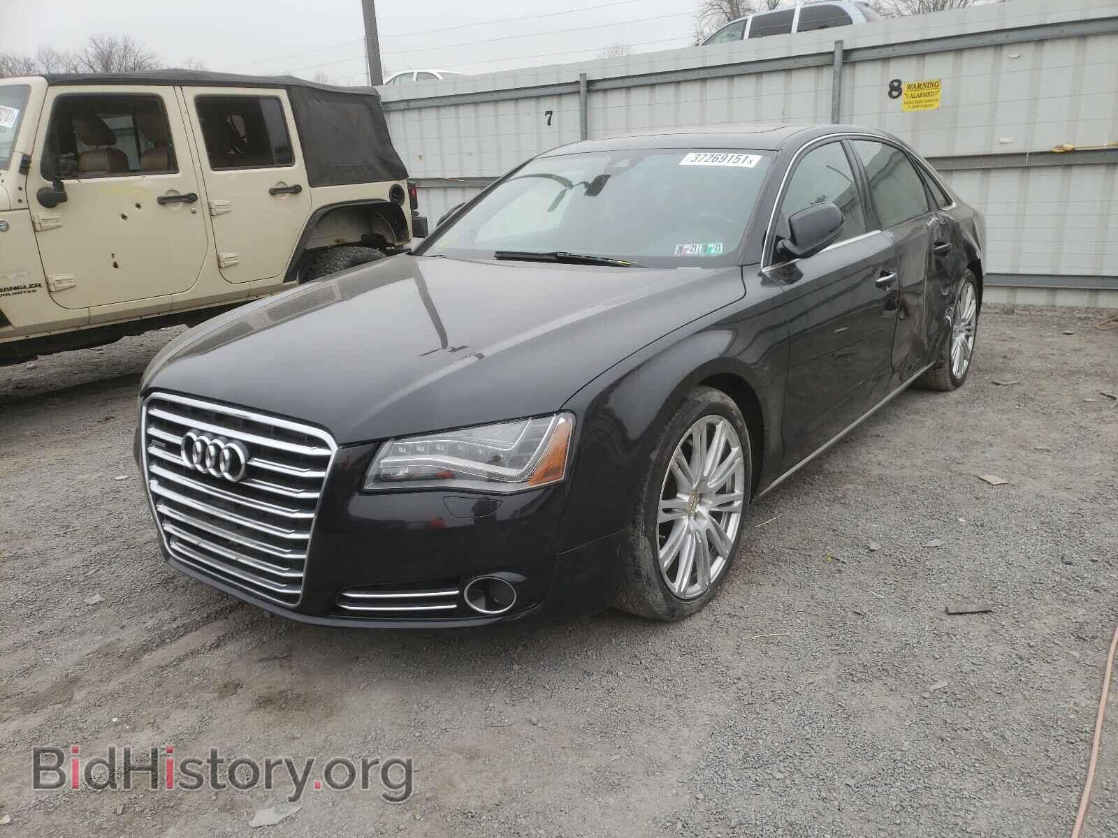 2013 AUDI A8 - VIN: WAURGAFD4DN005033 - Photo 2