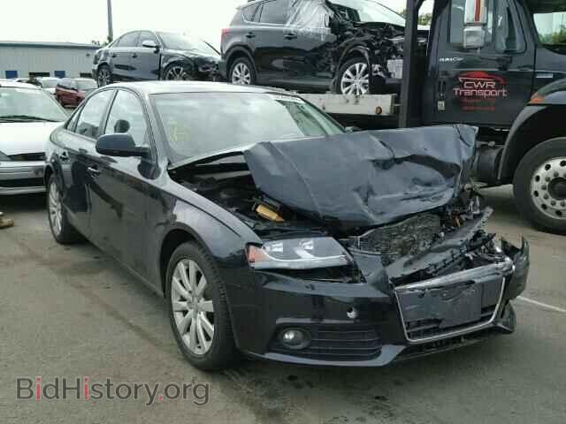 2012 Audi A4 A4 2.0T QU (VIN WAUBFAFL6CA119648) — фото 1 из 10, Copart, повреждение: передняя часть