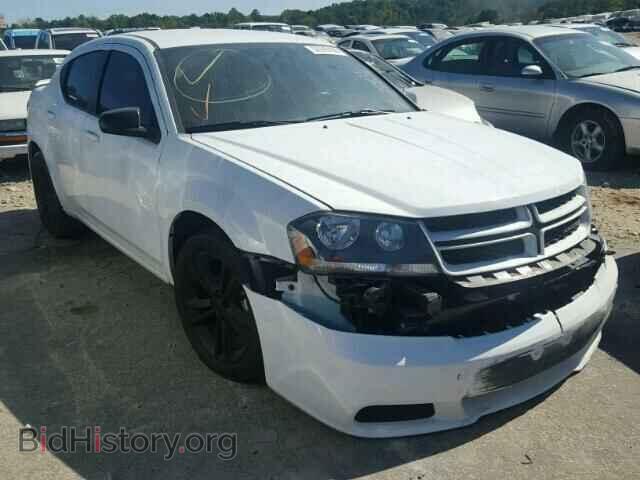 Фотография 1C3CDZAG2EN160641 - DODGE AVENGER 2014