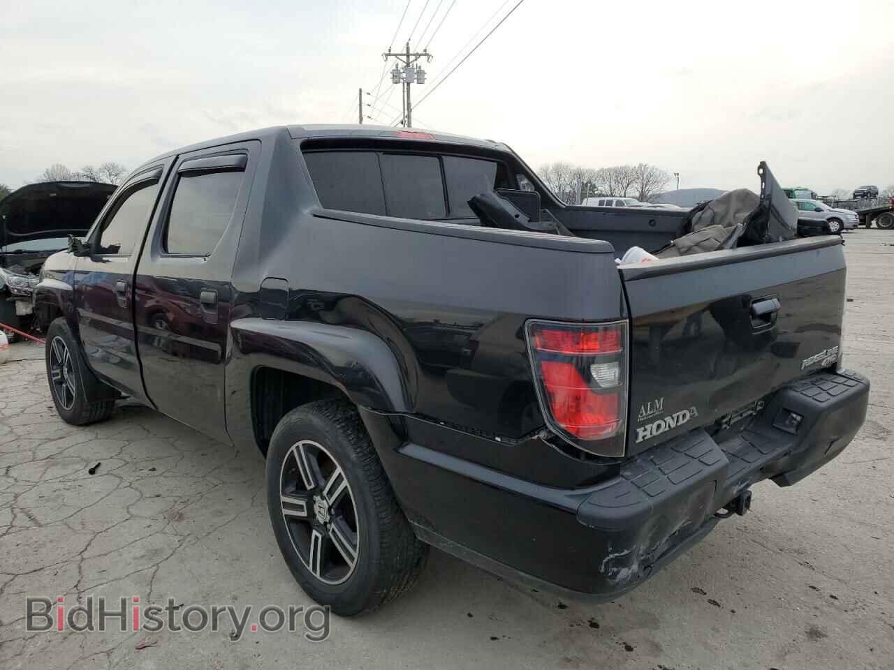 2014 HONDA RIDGELINE - VIN: 5FPYK1F73EB014417 - Фото 2