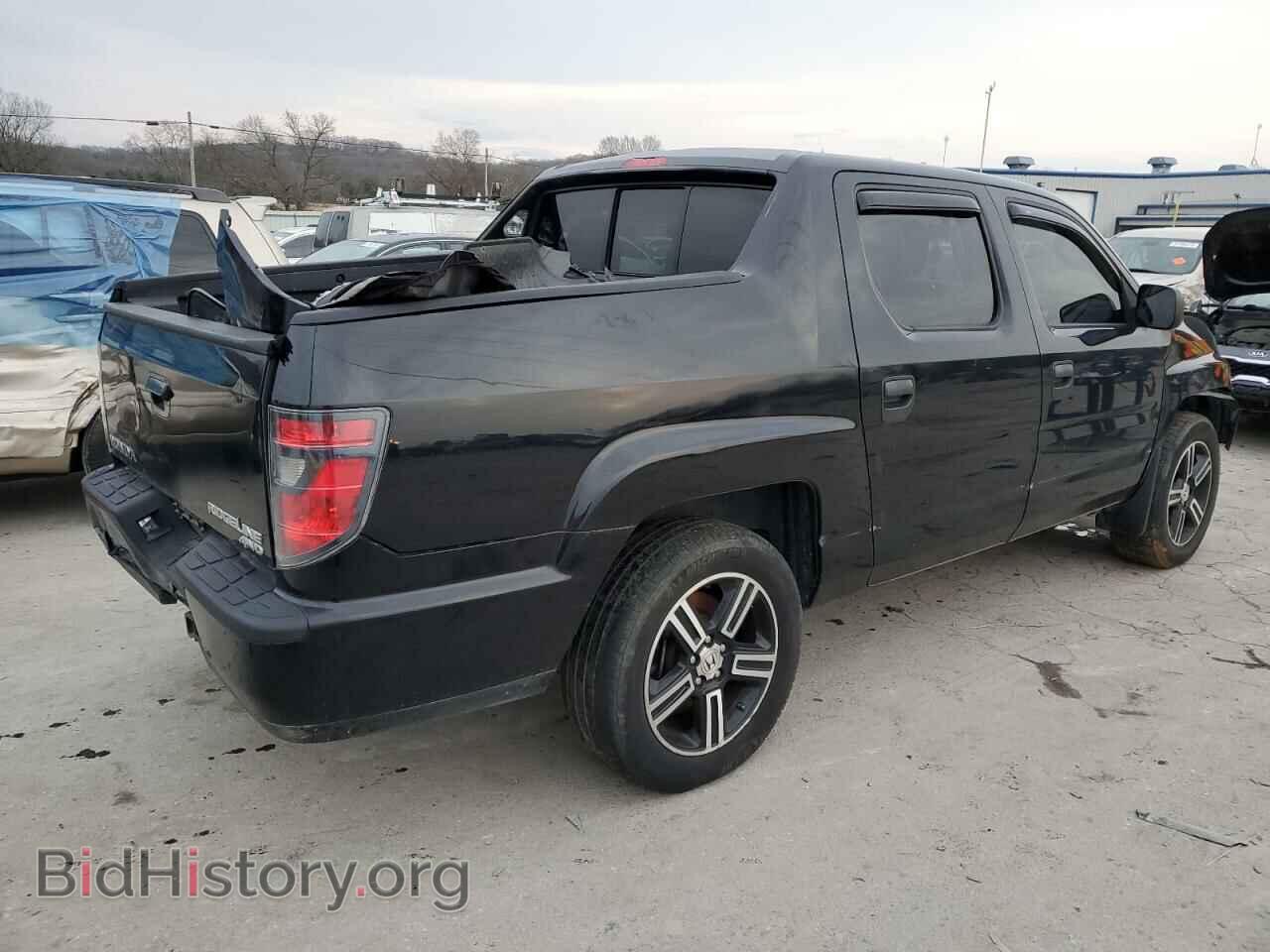 2014 HONDA RIDGELINE - VIN: 5FPYK1F73EB014417 - Фото 3