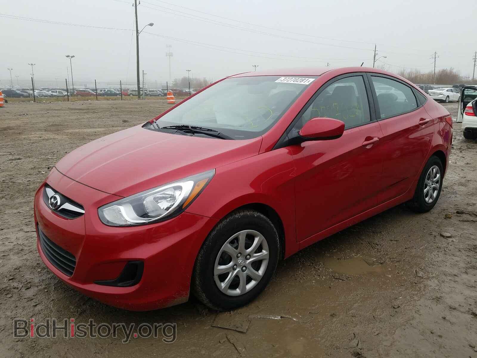 2014 HYUNDAI ACCENT - VIN: KMHCT4AE3EU753362 - Фото 2