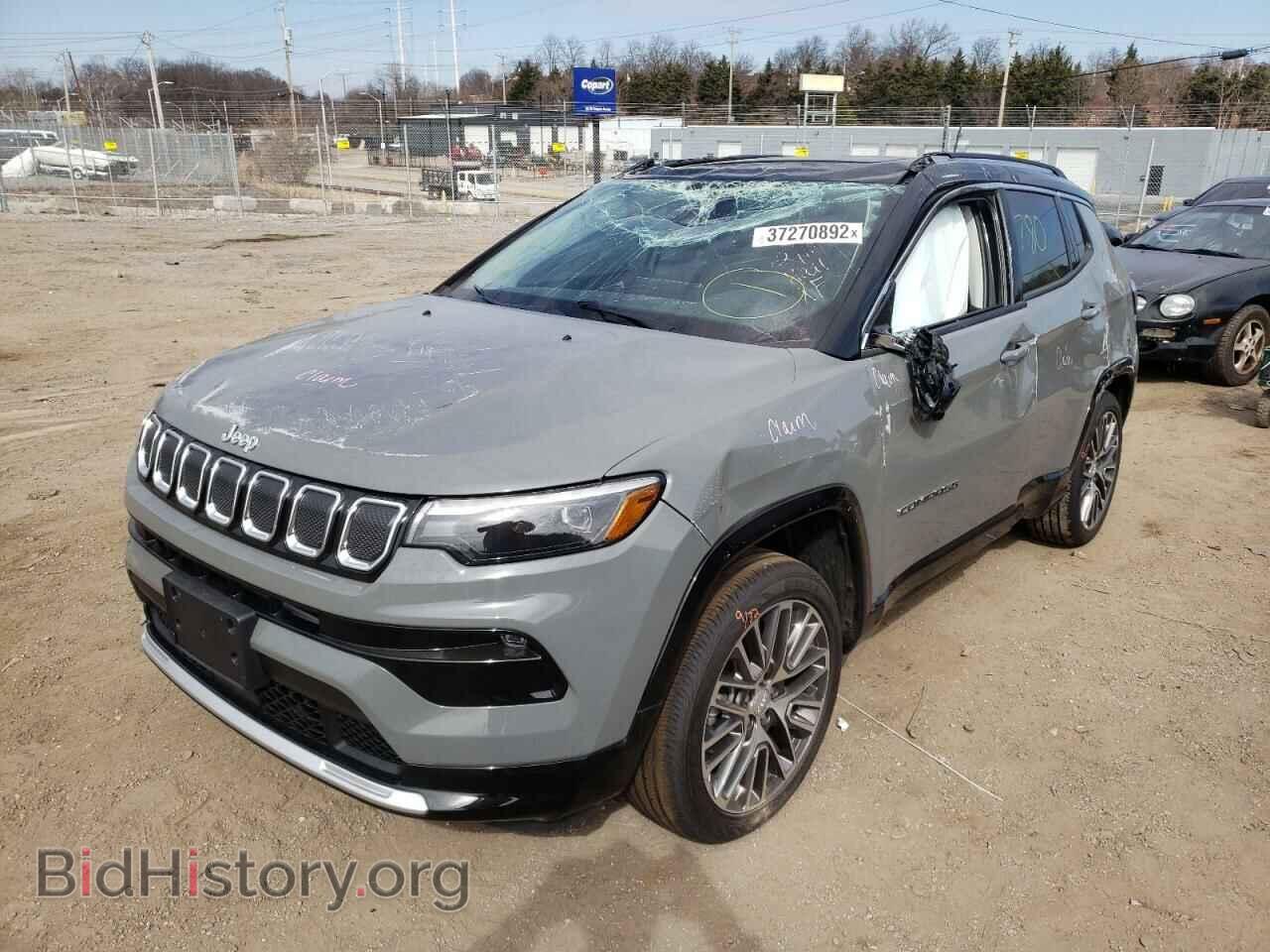 2022 JEEP COMPASS - VIN: 3C4NJDCB8NT117360 - Фото 2