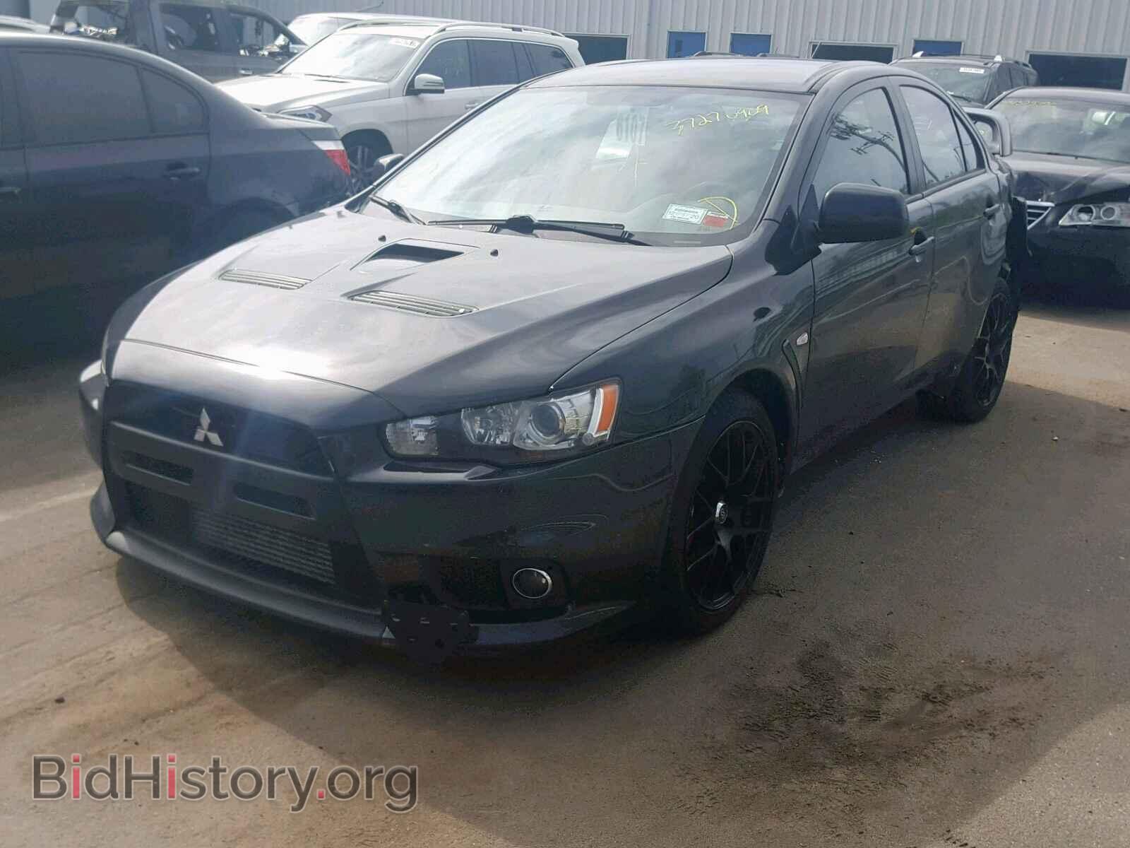 2012 MITSUBISHI EVO - VIN: JA32W8FV7CU014966 - Фото 2