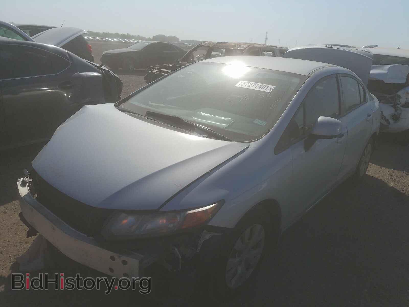 2012 HONDA CIVIC - VIN: 2HGFB2F56CH538156 - Фото 2