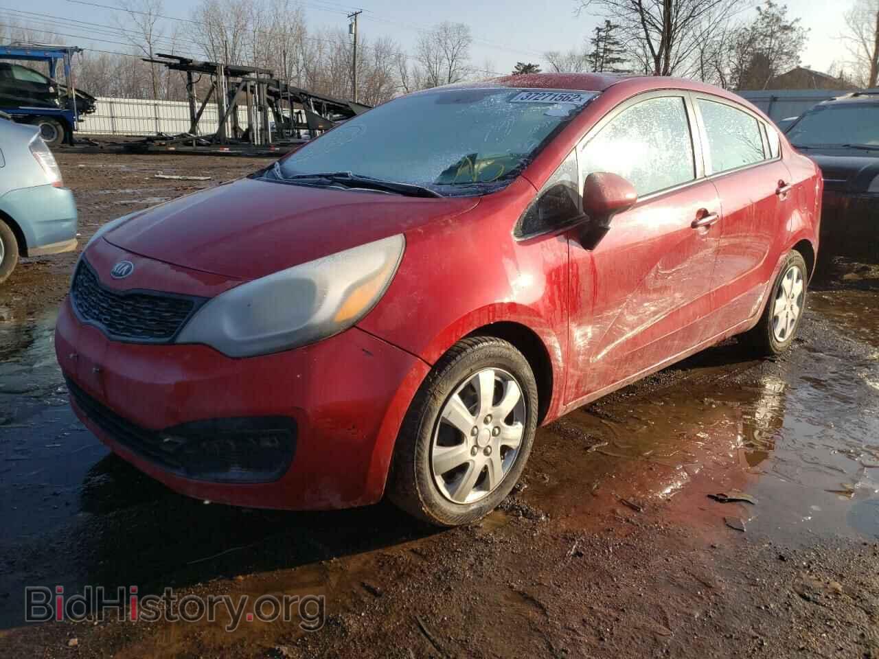 2013 KIA RIO - VIN: KNADM4A38D6306210 - Фото 2