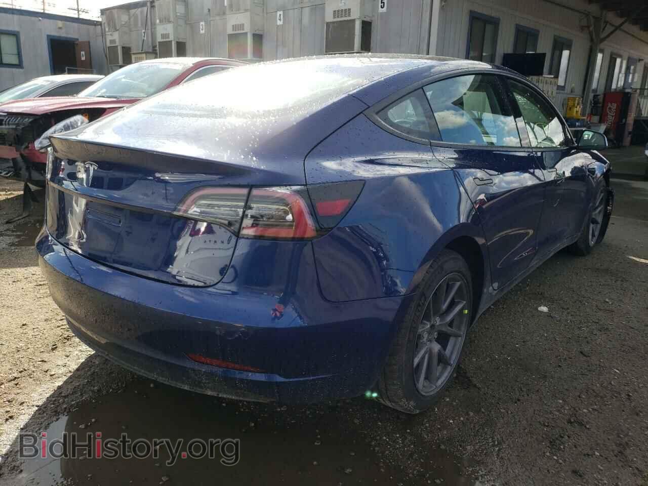 2021 TESLA MODEL 3 - VIN: 5YJ3E1EA0MF093809 - Фото 4