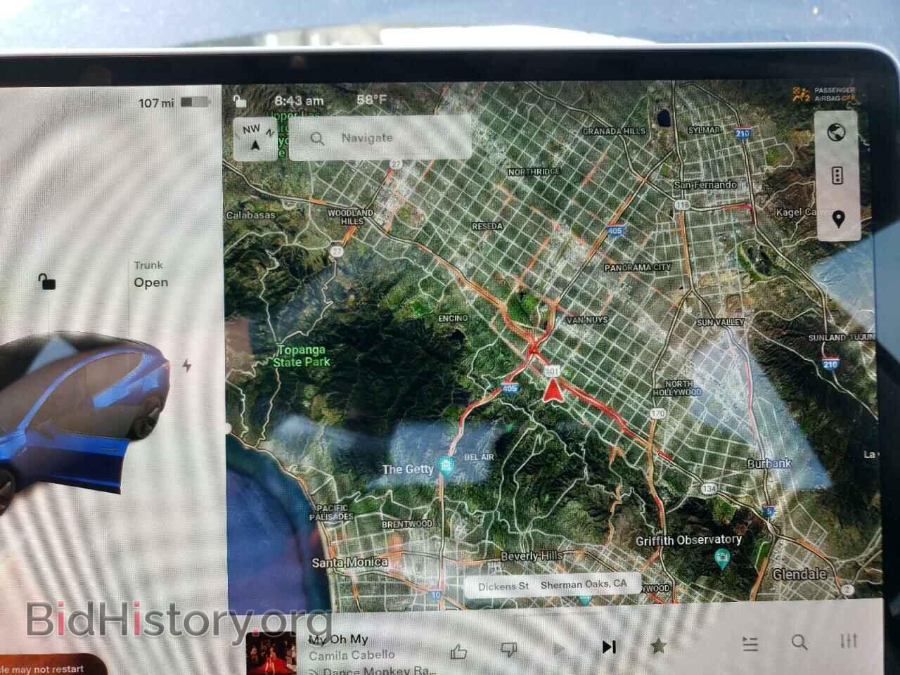 2021 TESLA MODEL 3 - VIN: 5YJ3E1EA0MF093809 - Фото 9