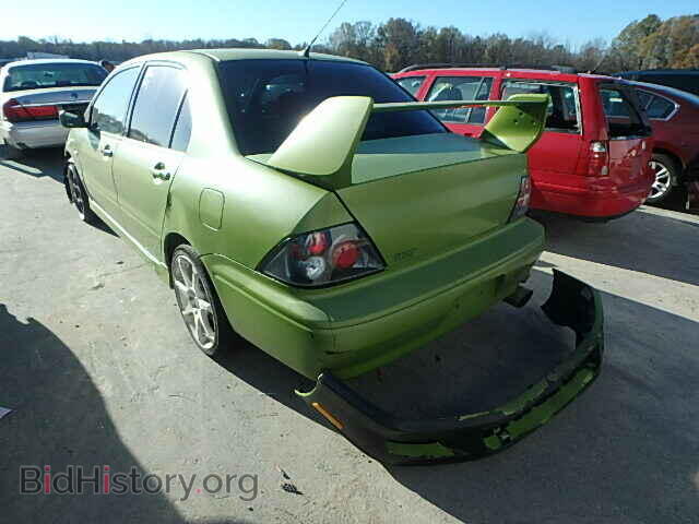 2003 MITSUBISHI LANCER - VIN: JA3AJ86E83U078797 - Фото 3