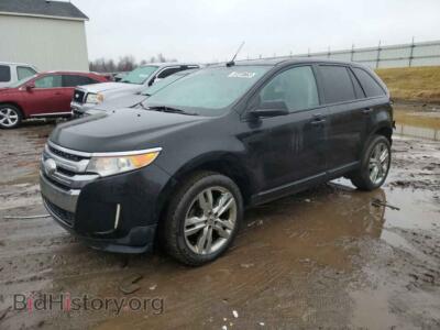 2012 Ford EDGE Edge SEL, black — VIN 2FMDK3JC2CBA02787, Copart