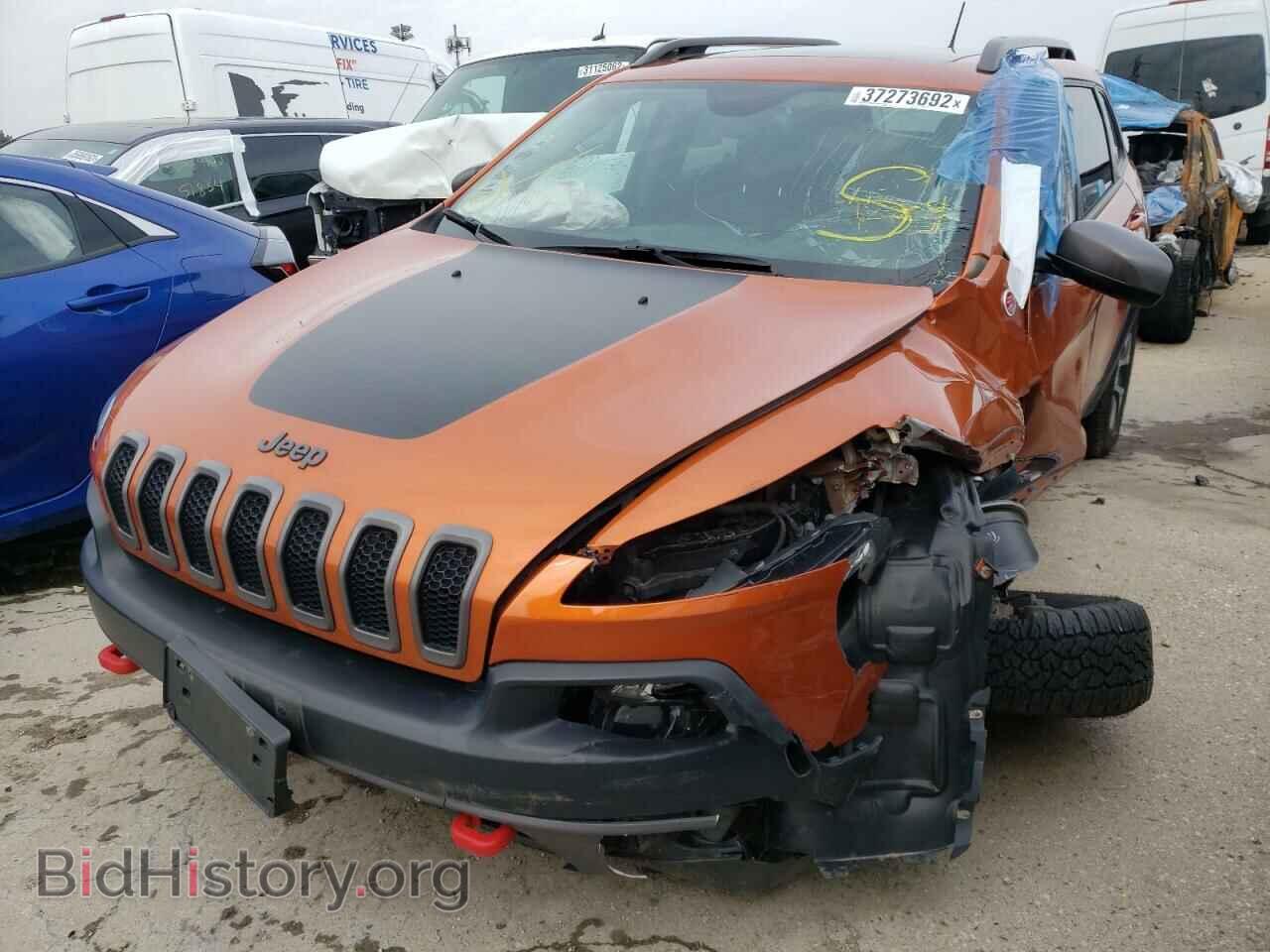 2015 JEEP CHEROKEE - VIN: 1C4PJMBS6FW709698 - Фото 2