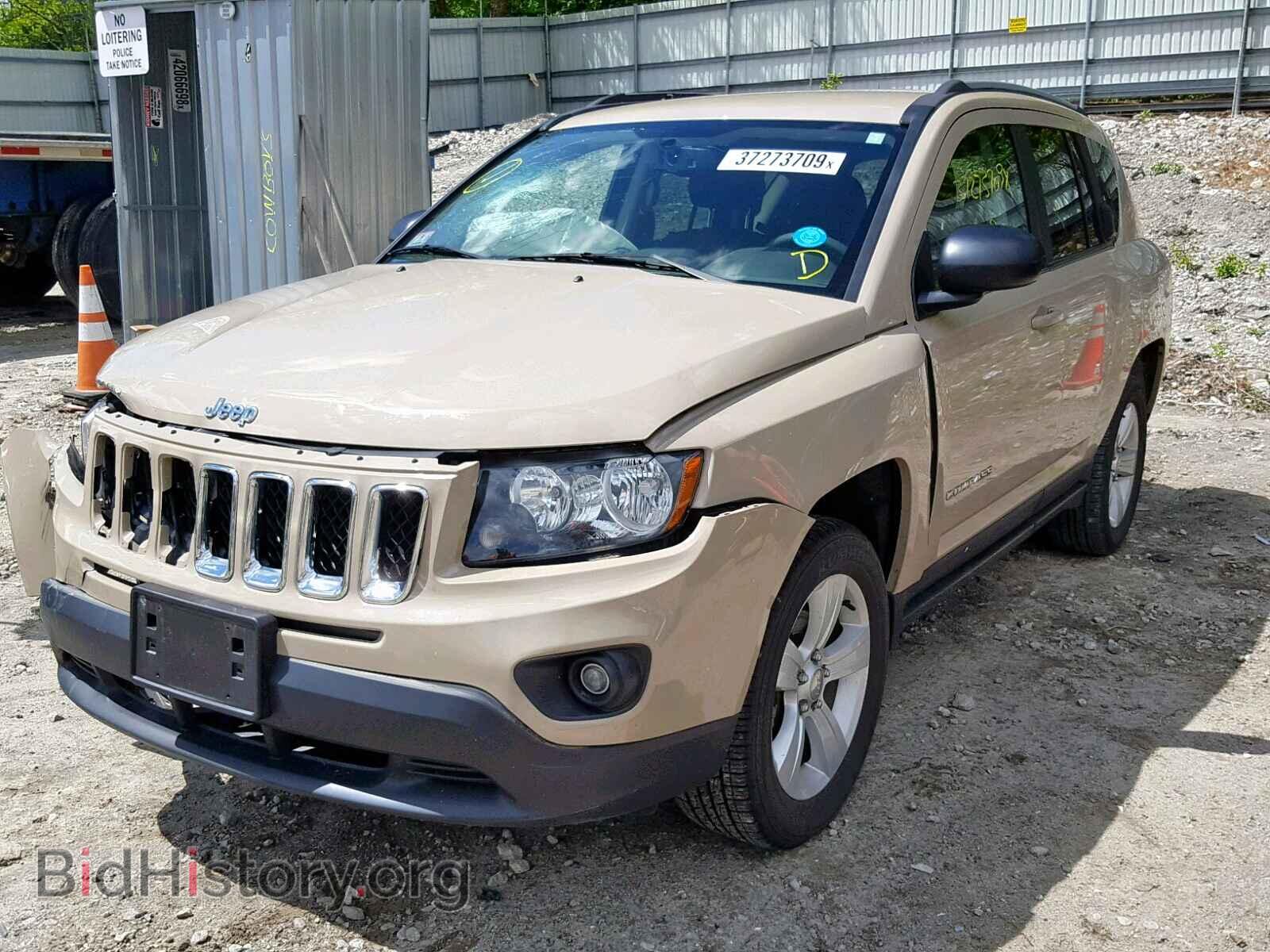 2017 JEEP COMPASS SP - VIN: 1C4NJDBB4HD106917 - Фото 2