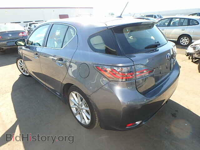 2012 LEXUS CT 200 - VIN: JTHKD5BH3C2119911 - Фото 3
