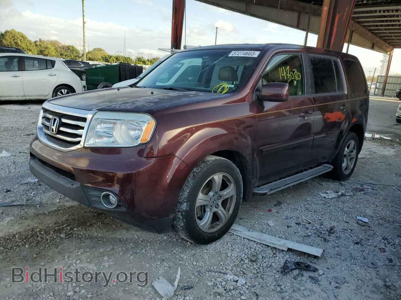 Фотография 5FNYF3H54CB032202 - HONDA PILOT 2012