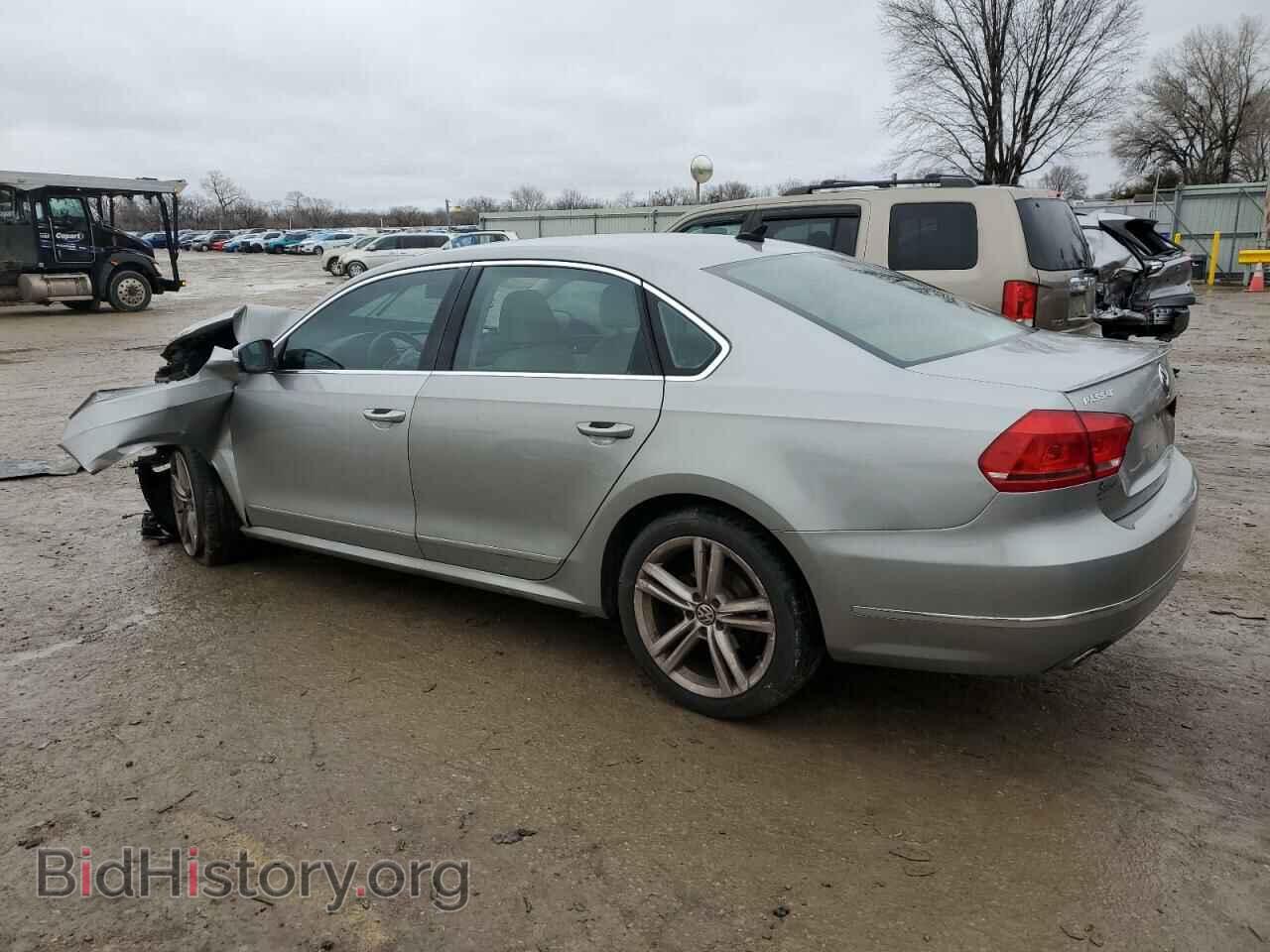 2013 VOLKSWAGEN PASSAT - VIN: 1VWCN7A34DC017918 - Фото 2