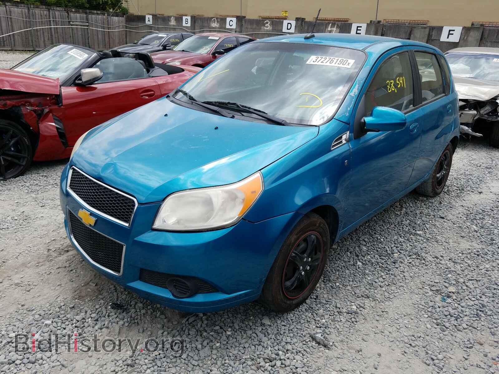 2009 CHEVROLET AVEO - VIN: KL1TD66E49B343314 - Фото 2