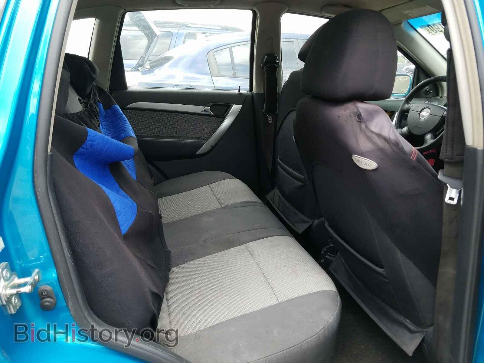 2009 CHEVROLET AVEO - VIN: KL1TD66E49B343314 - Фото 6