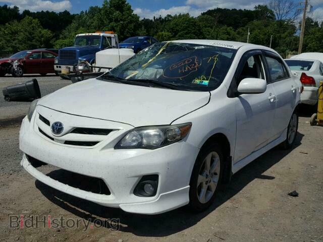 2011 TOYOTA COROLLA BA - VIN: 2T1BU4EE3BC595363 - Фото 2