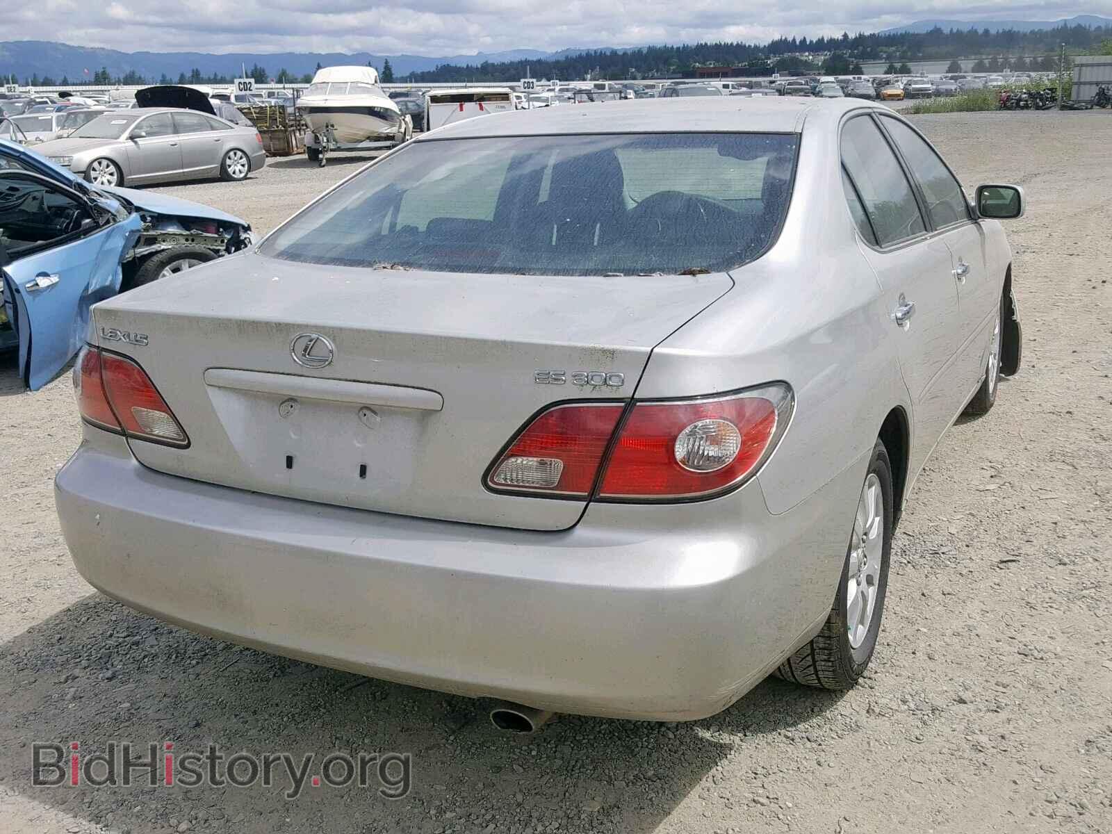 2003 LEXUS ES300 - VIN: JTHBF30G636017939 - Фото 4