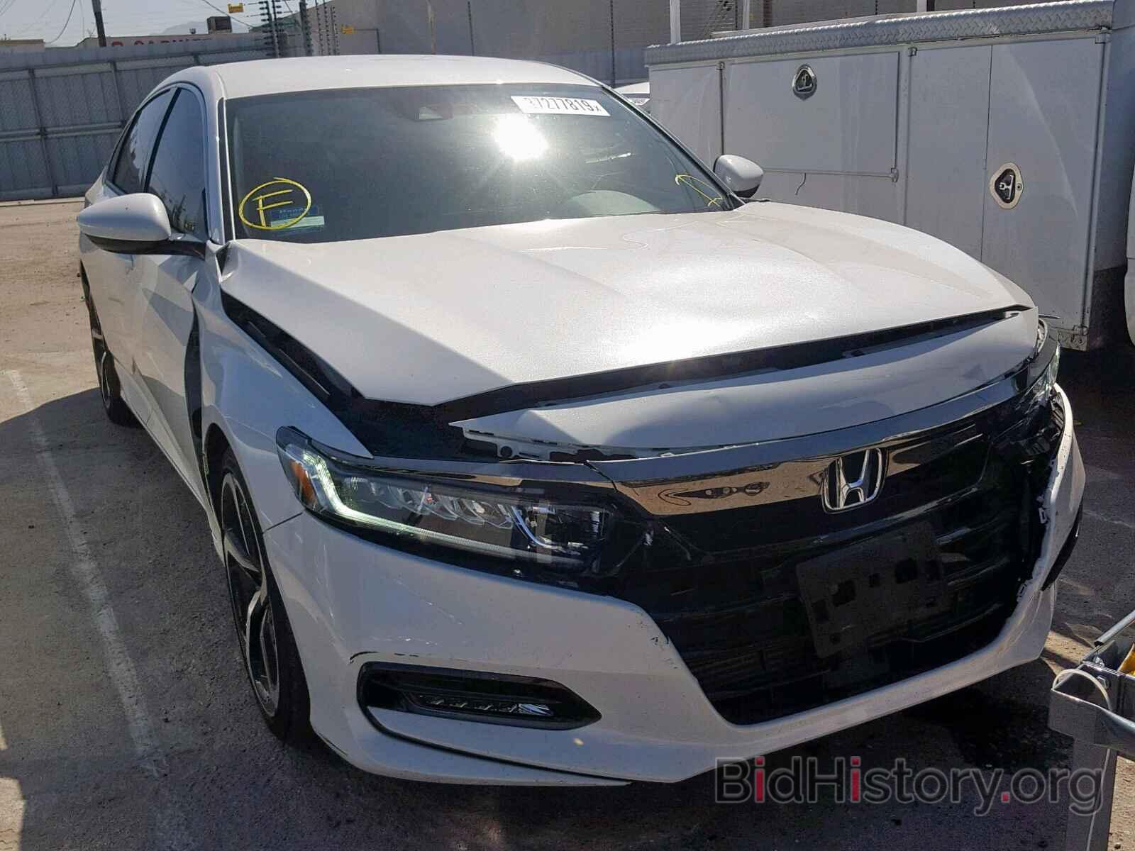 Photo 1HGCV1F34JA226898 - HONDA ACCORD SPO 2018