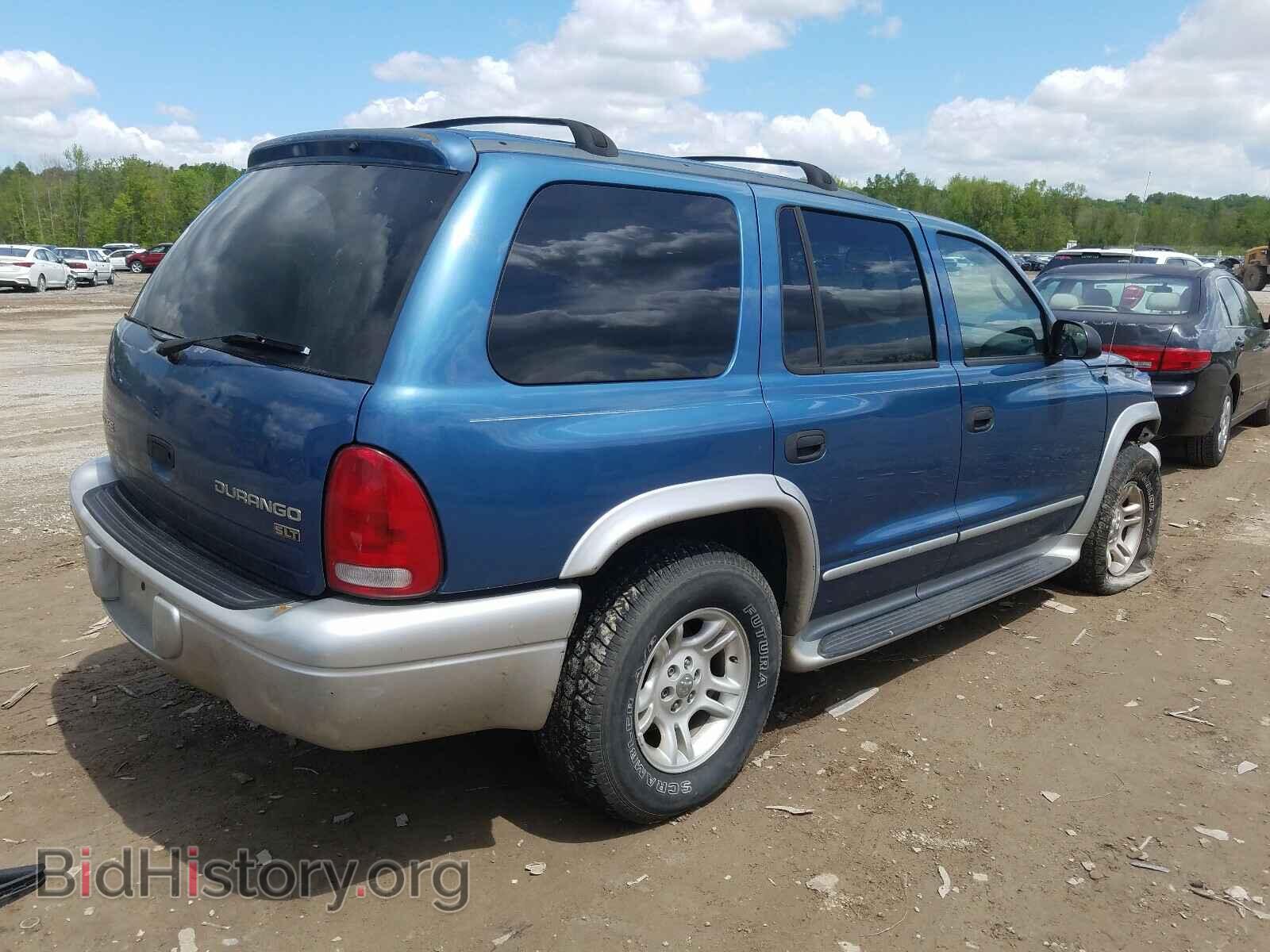 2003 DODGE DURANGO - VIN: 1D4HS58N03F626372 - Фото 4