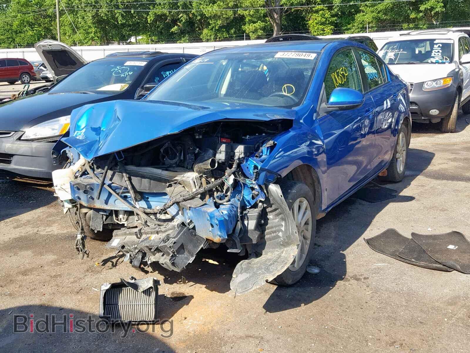 2012 MAZDA 3 - VIN: JM1BL1V70C1691685 - Фото 2