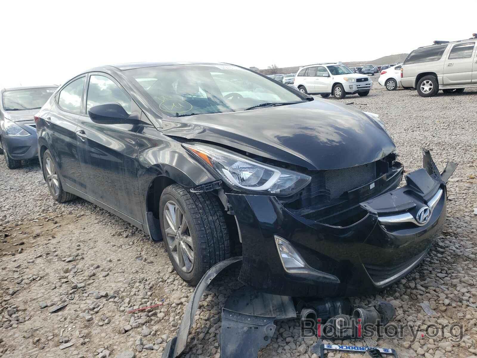 Photo KMHDH4AE5GU490719 - HYUNDAI ELANTRA 2016