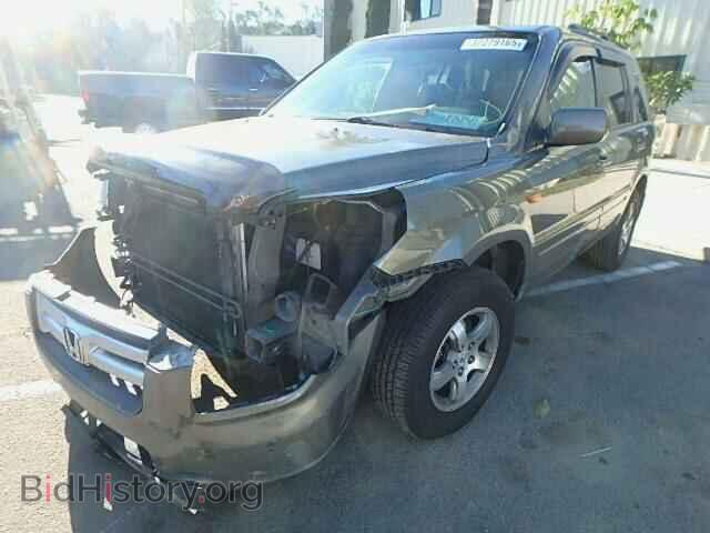 2007 HONDA PILOT - VIN: 2HKYF18777H528950 - Фото 2