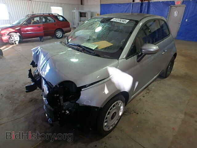 2015 FIAT 500 - VIN: 3C3CFFAR6FT598509 - Фото 2