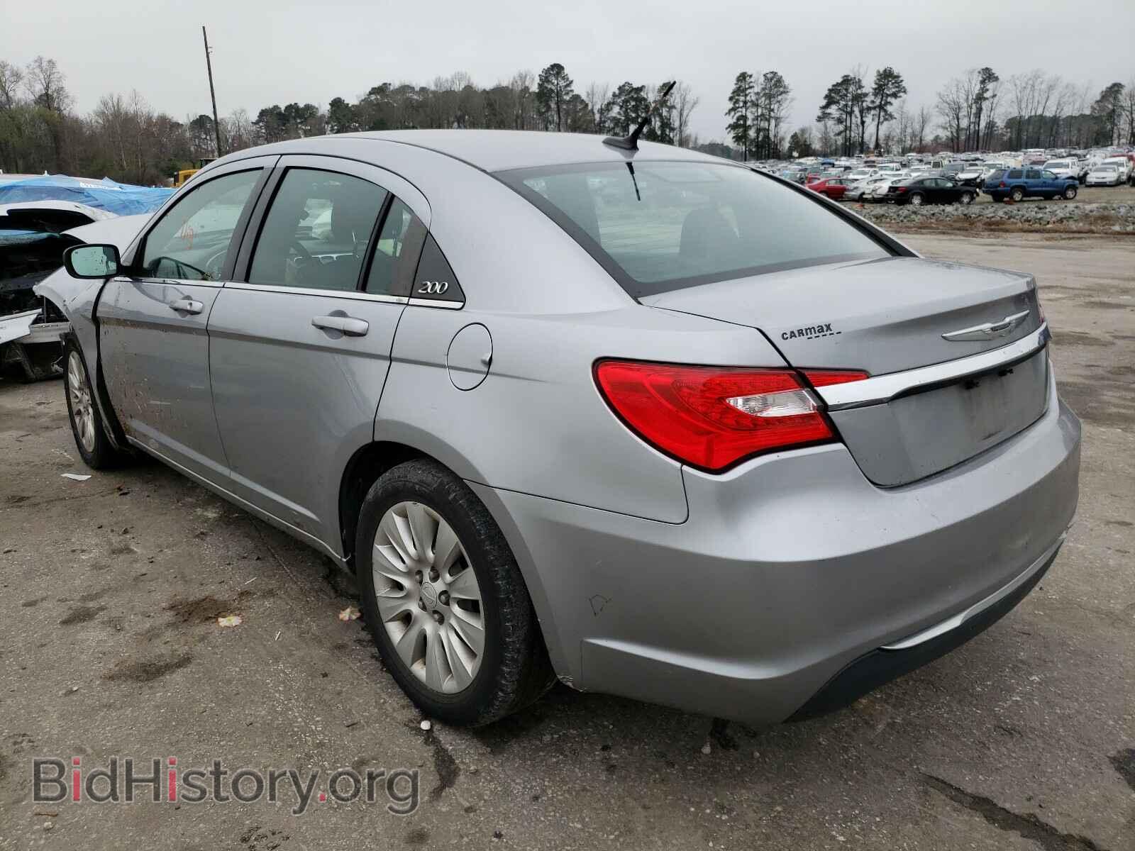 2014 CHRYSLER 200 - VIN: 1C3CCBAB0EN204585 - Фото 3