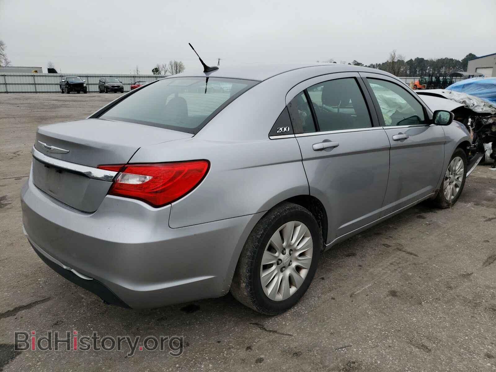 2014 CHRYSLER 200 - VIN: 1C3CCBAB0EN204585 - Фото 4