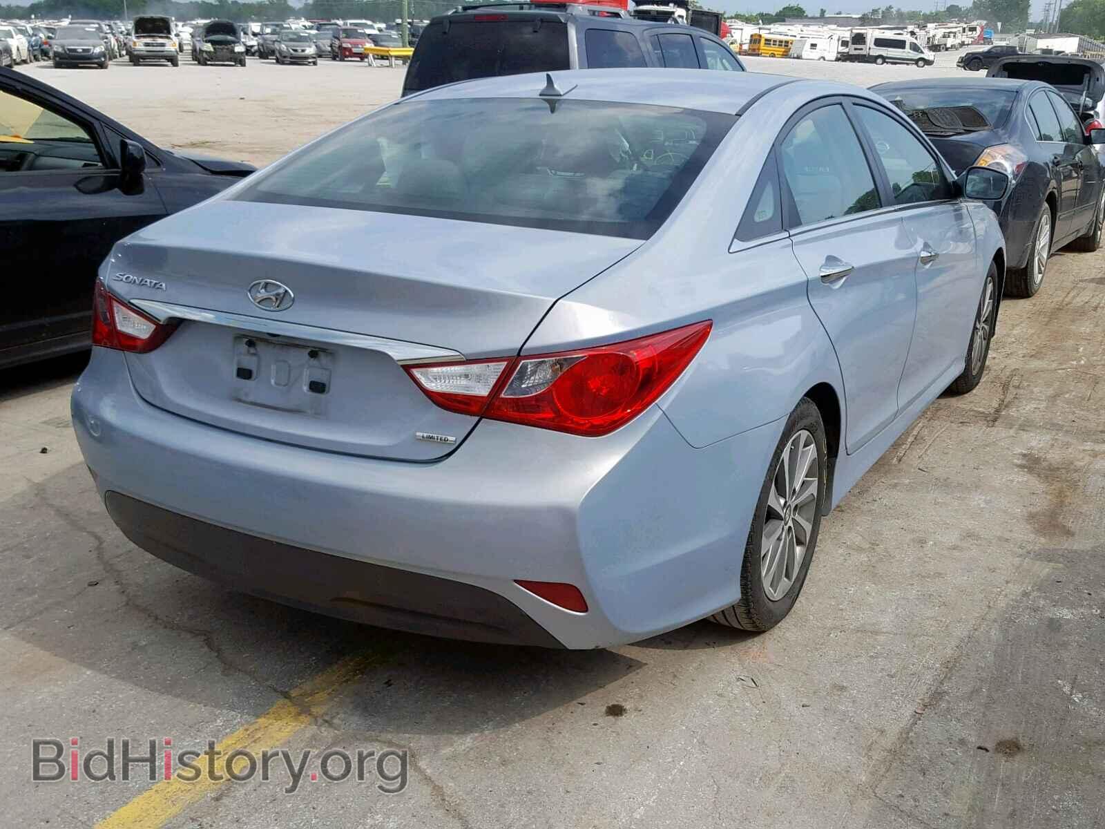 2014 HYUNDAI SONATA - VIN: 5NPEC4AC7EH857049 - Фото 4
