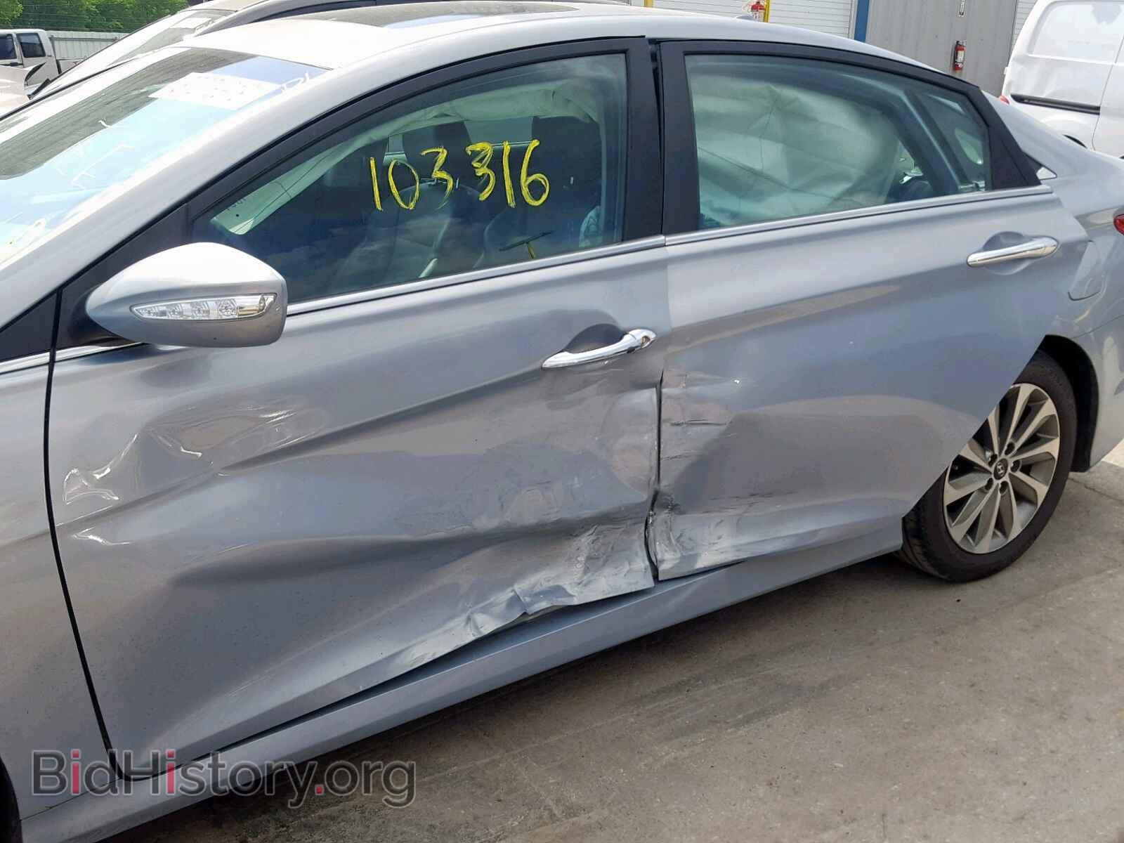 2014 HYUNDAI SONATA - VIN: 5NPEC4AC7EH857049 - Фото 9